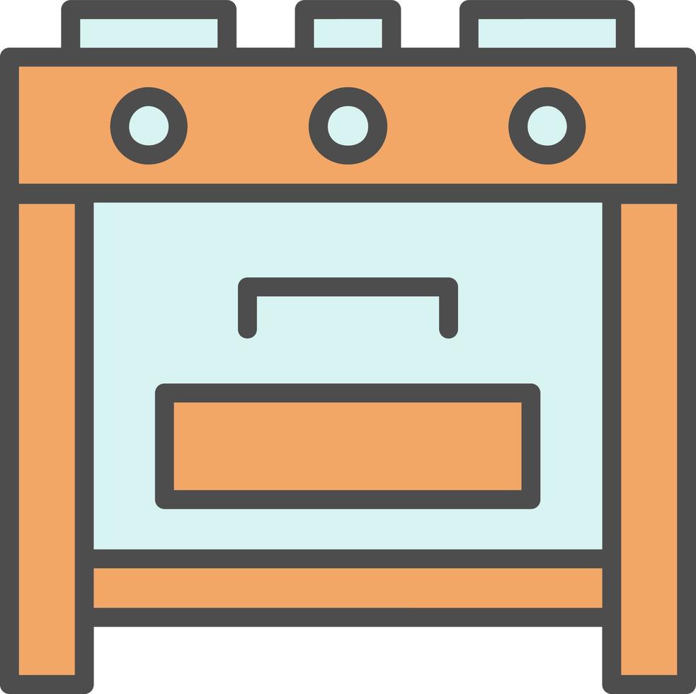 Stove Vector Icon