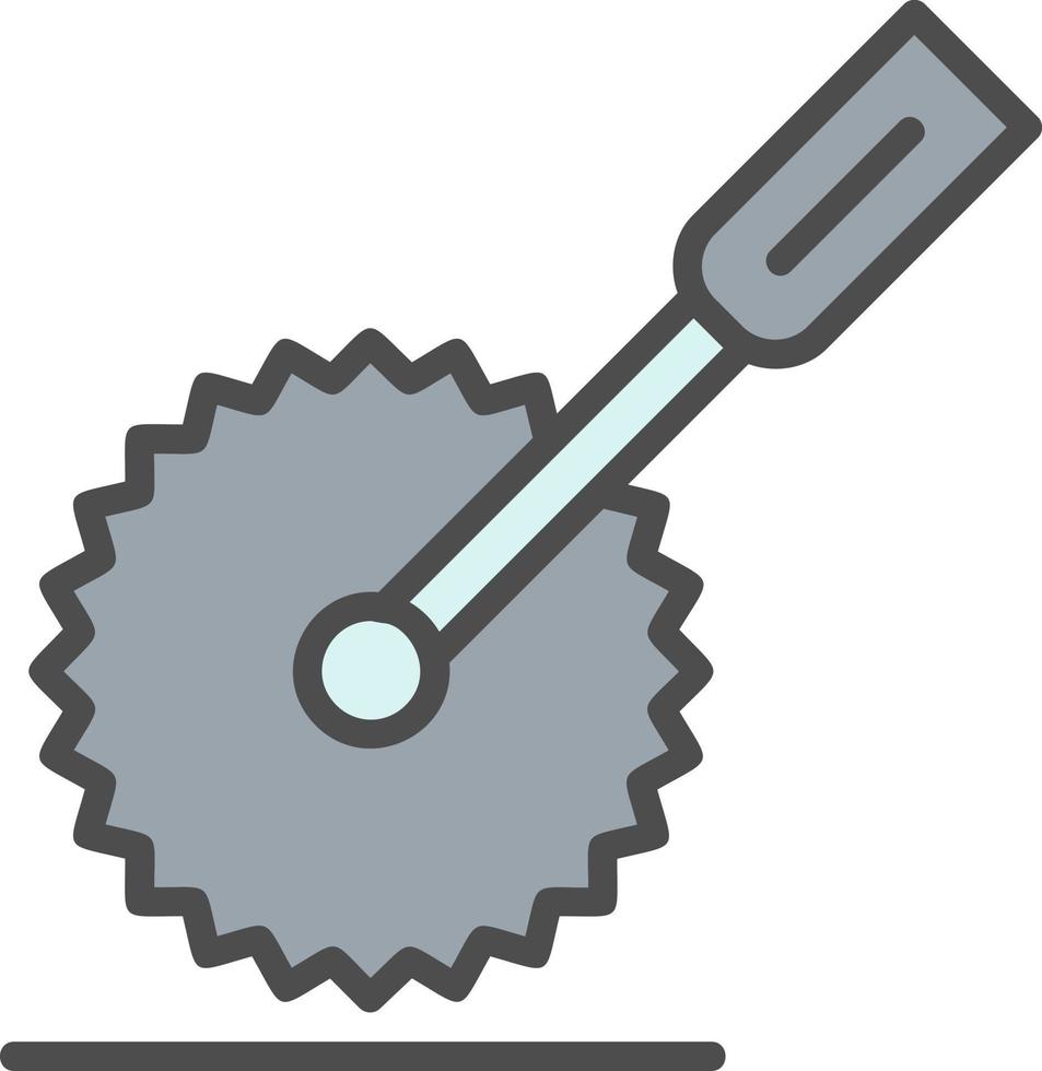 Pizza Cutter Vector Icon