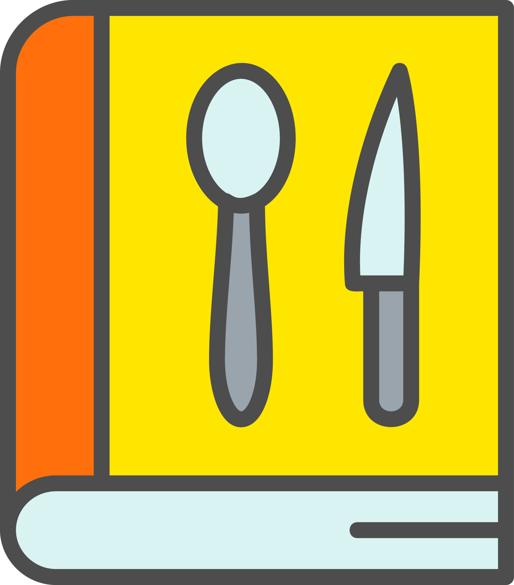 Recipe Book Vector Icon 16519496 Vector Art at Vecteezy