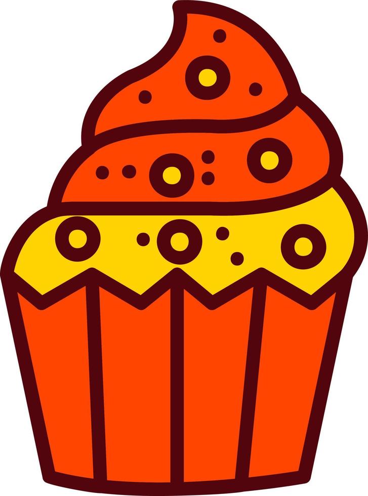 Muffin Vector Icon