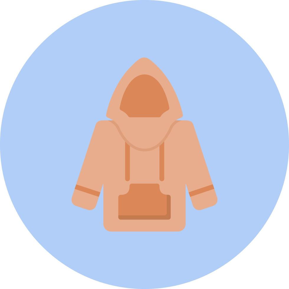 icono de vector de sudadera con capucha