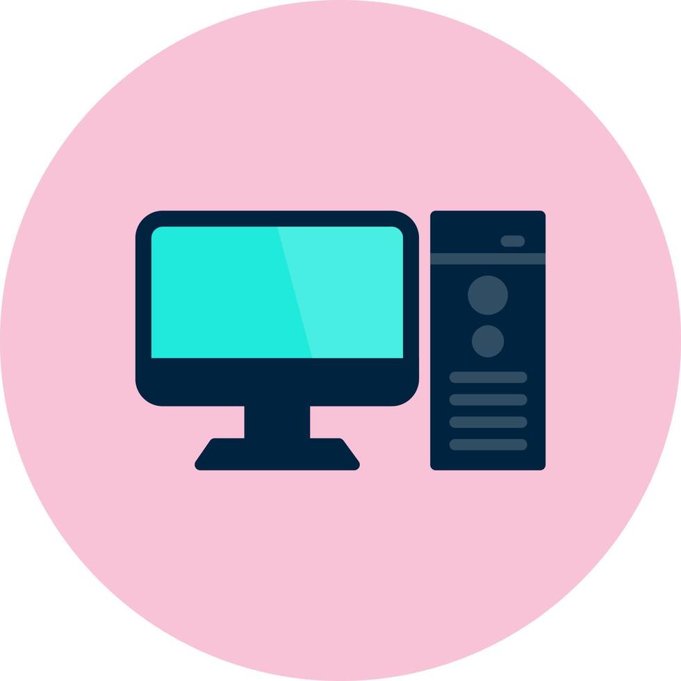 Computer Vector Icon