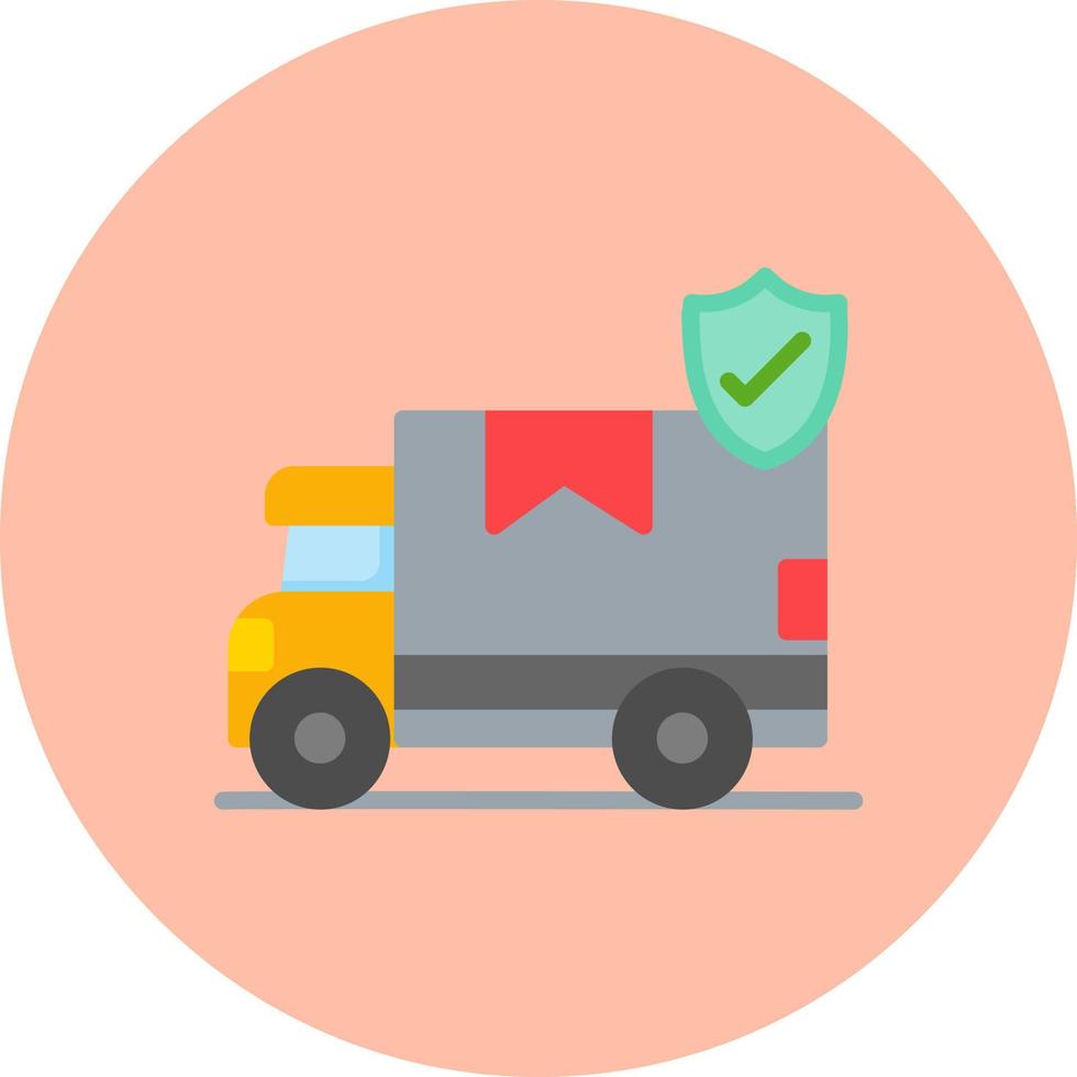 Delivery Insurance Vector Icon