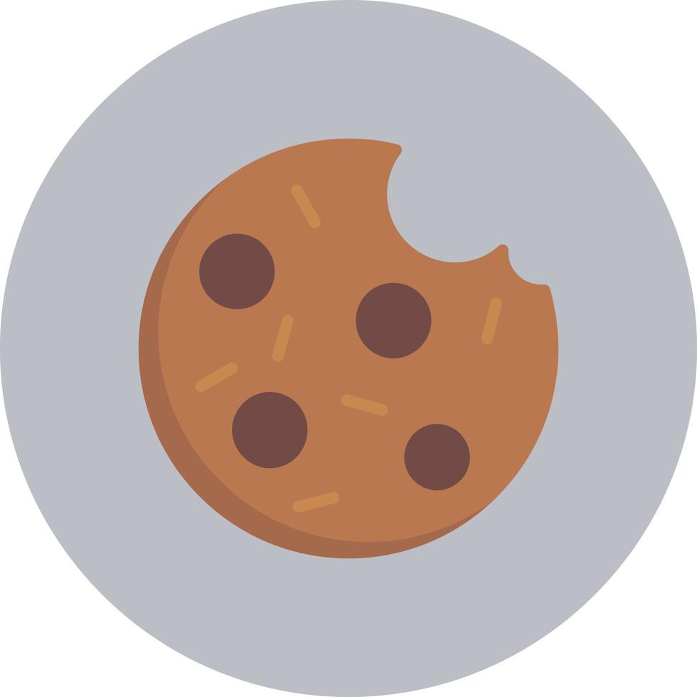 icono de vector de galletas