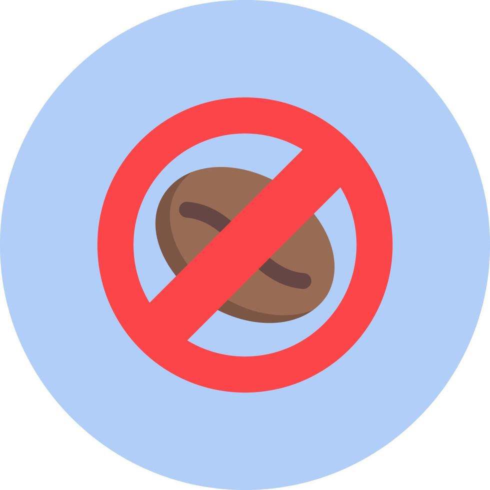 No Coffee Vector Icon