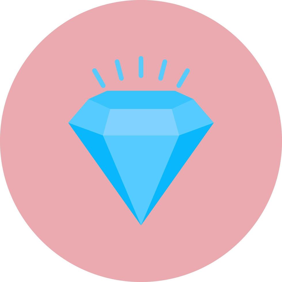 icono de vector de diamante