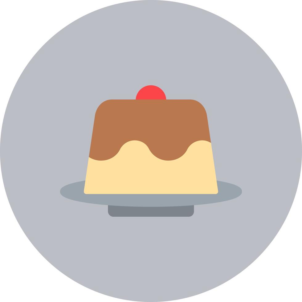 Lava Cake Vector Icon