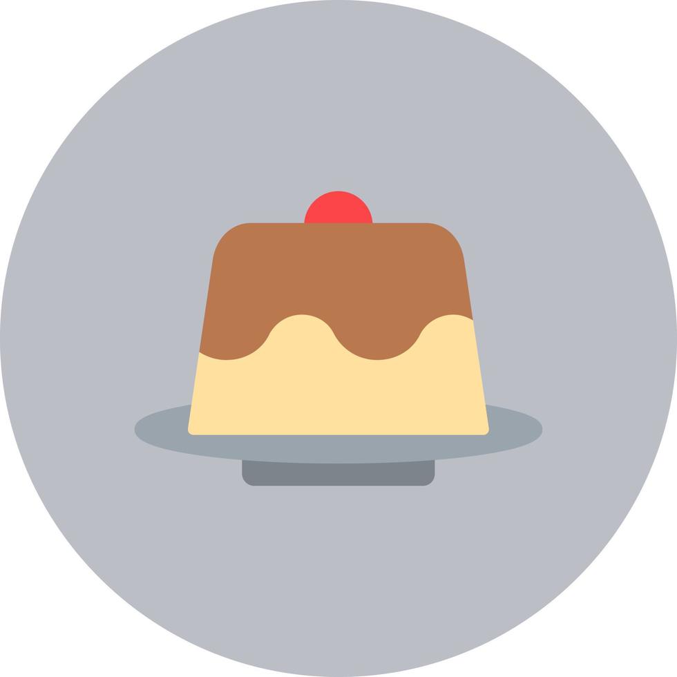 Lava Cake Vector Icon