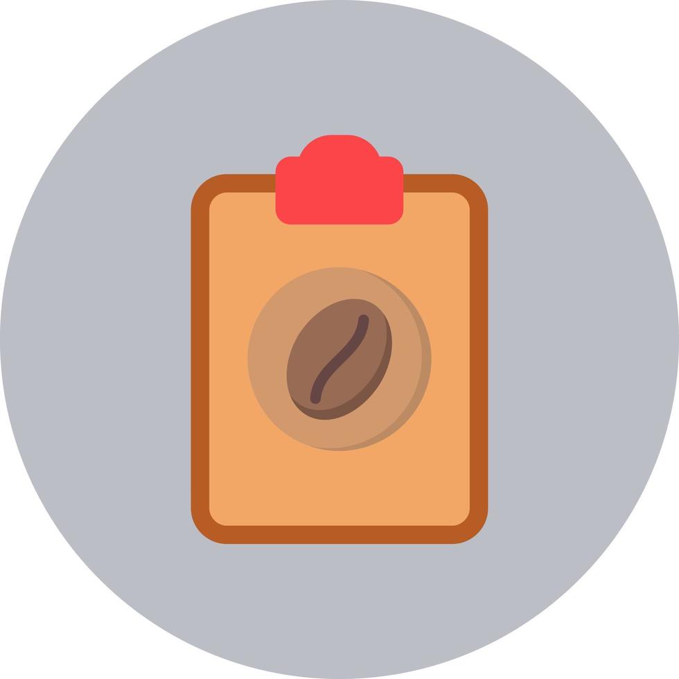 icono de vector de menú de café