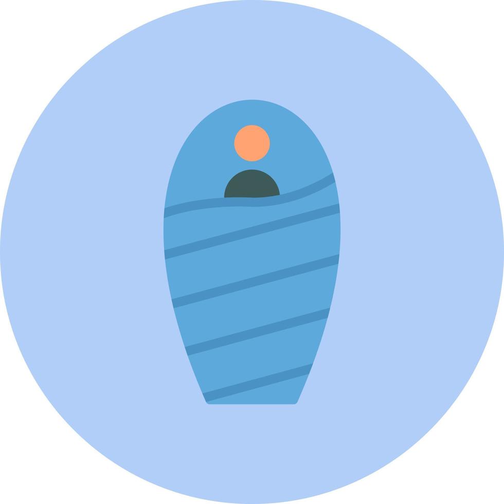 Sleeping Bag Vector Icon