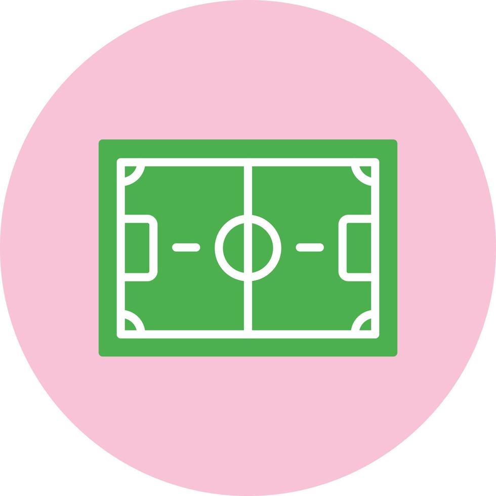 Football Field Vector Icon