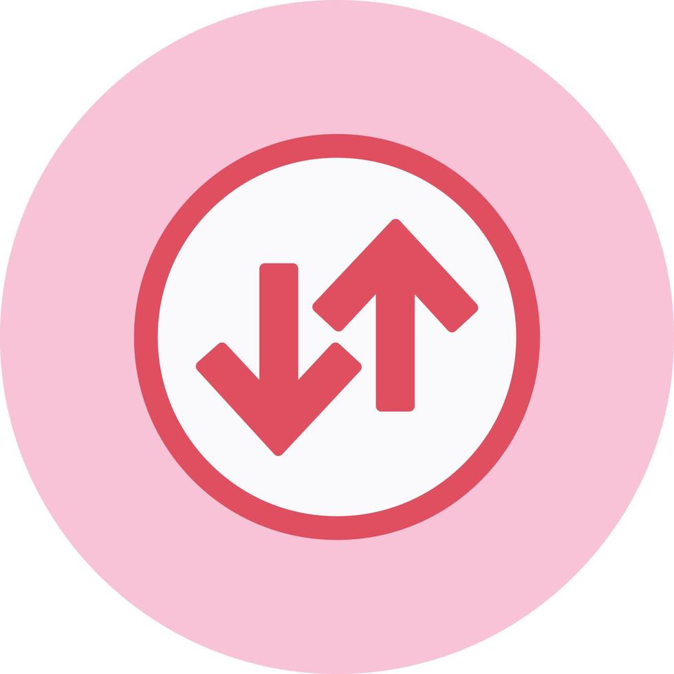 Up Down Arrow Vector Icon