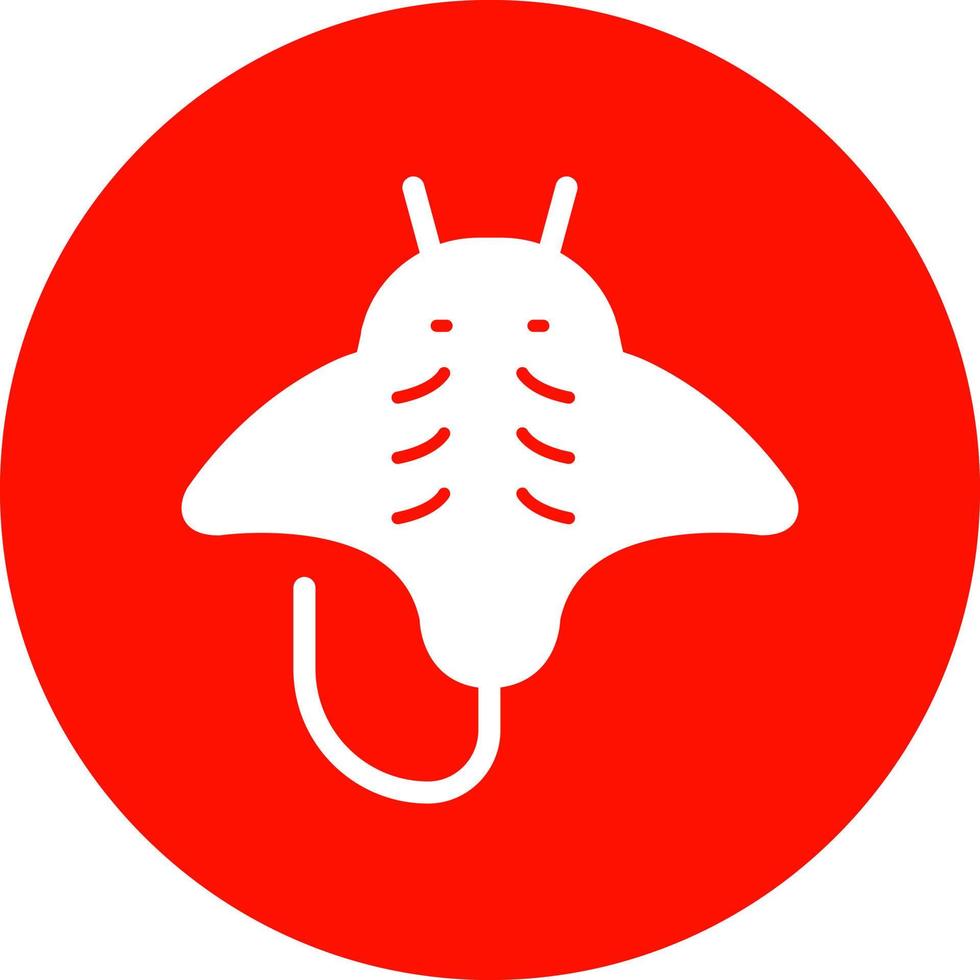 Stingray Vector Icon Design