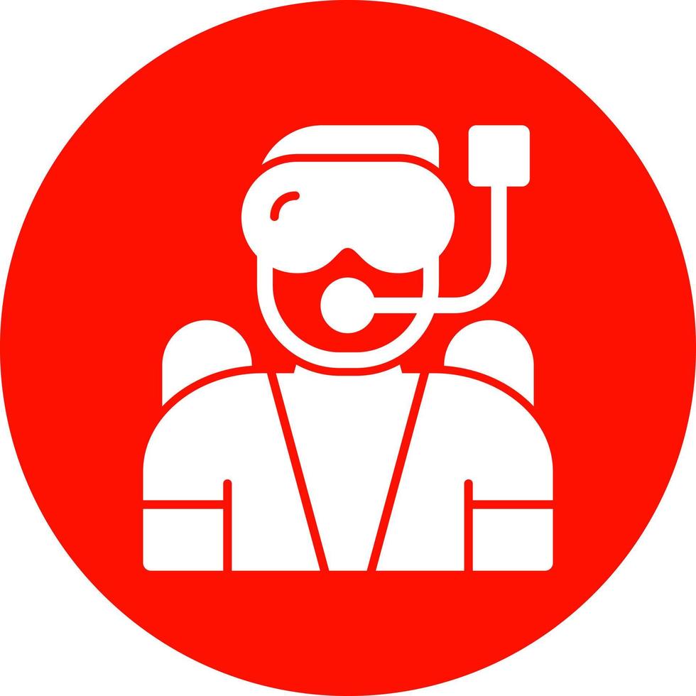Diving Vector Icon Design