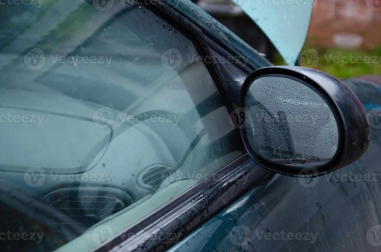 Car side mirror. Machine Parts photo