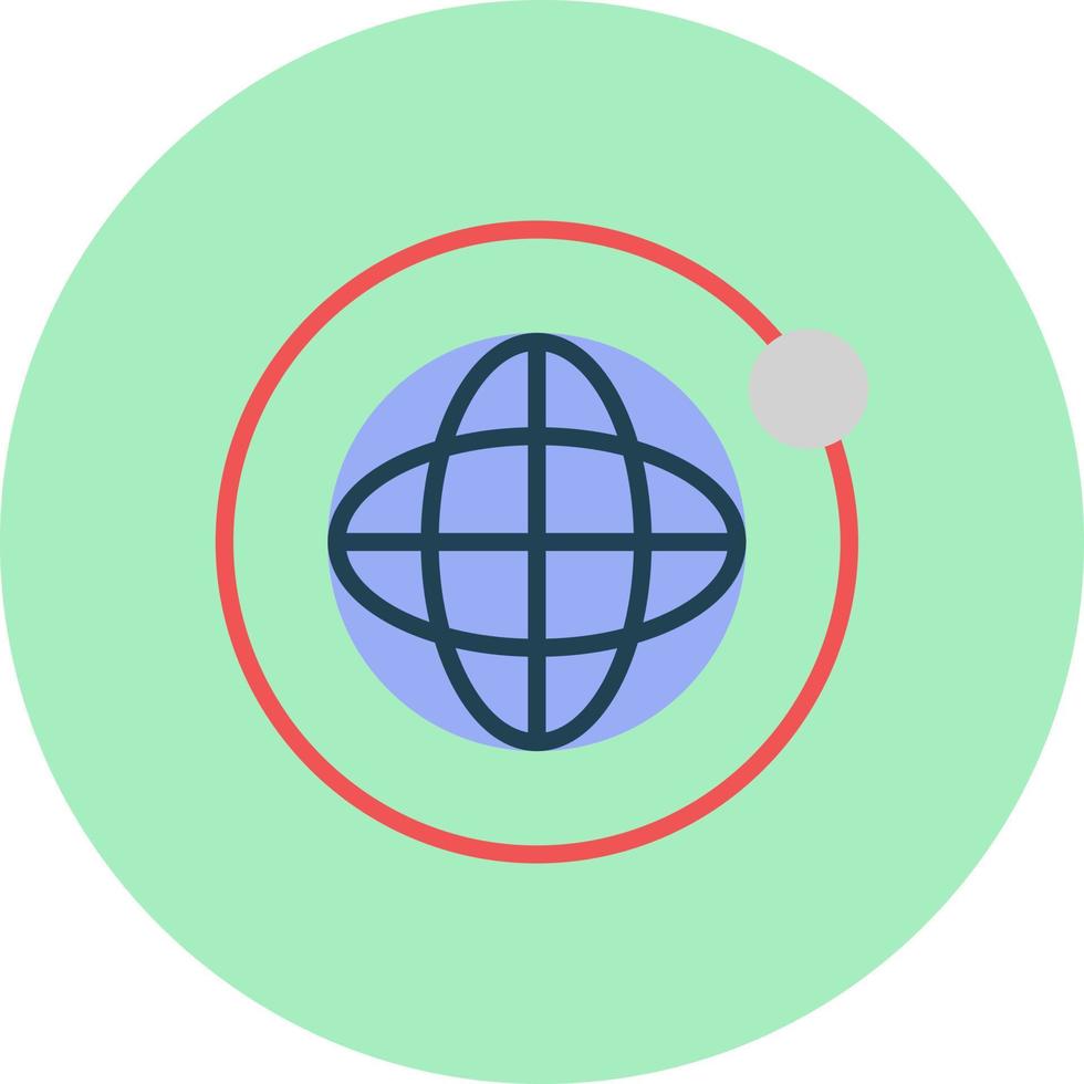 Orbit Network Vector Icon