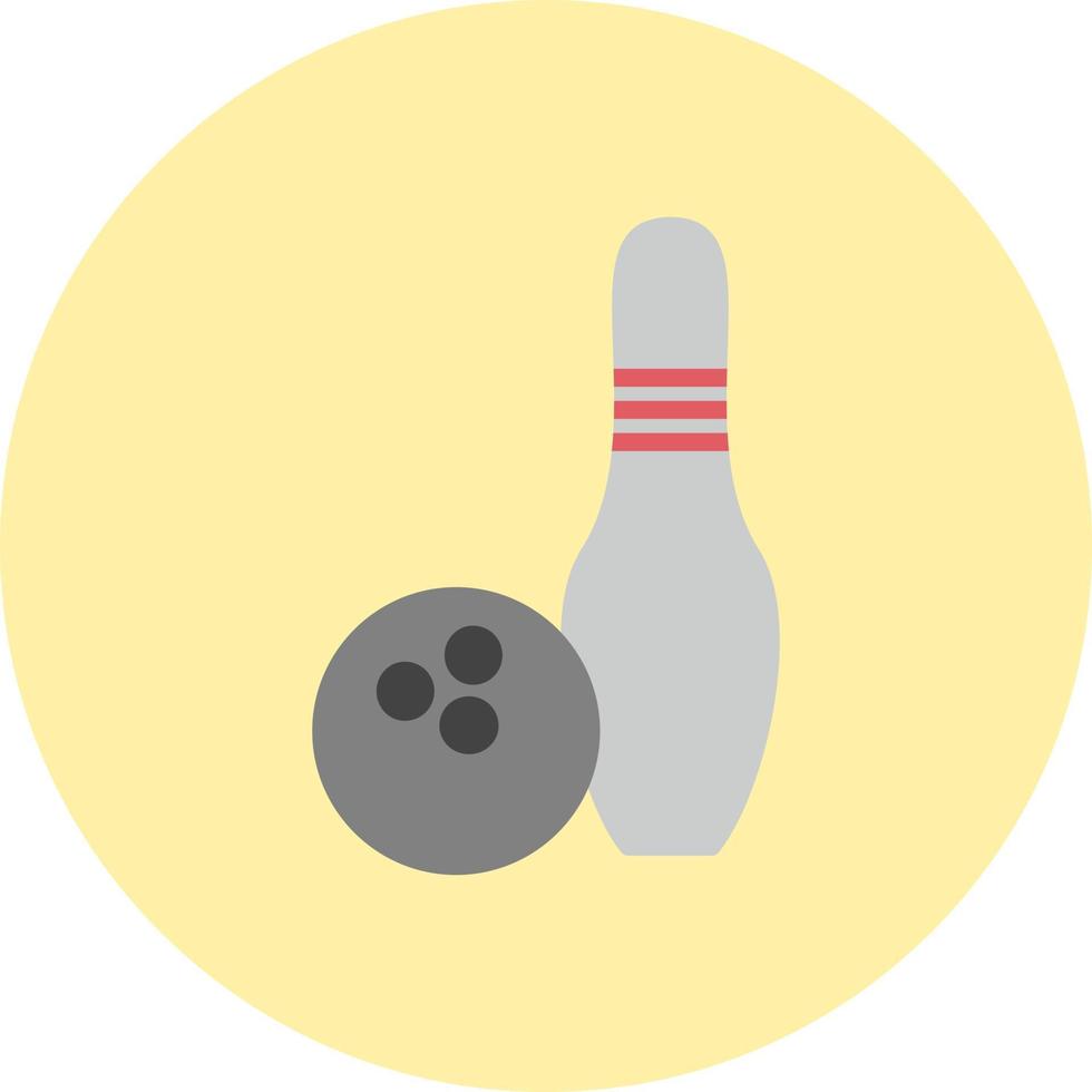 icono de vector de bolos