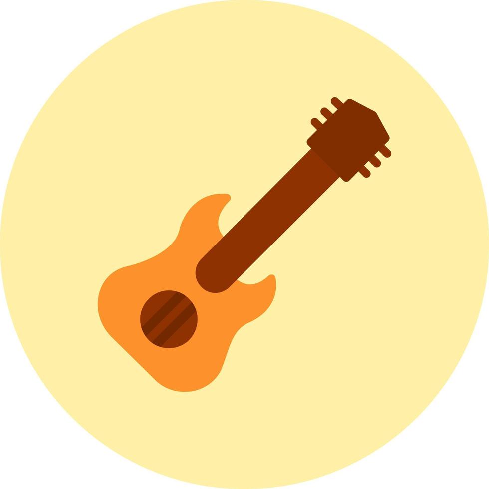 icono de vector de guitarra