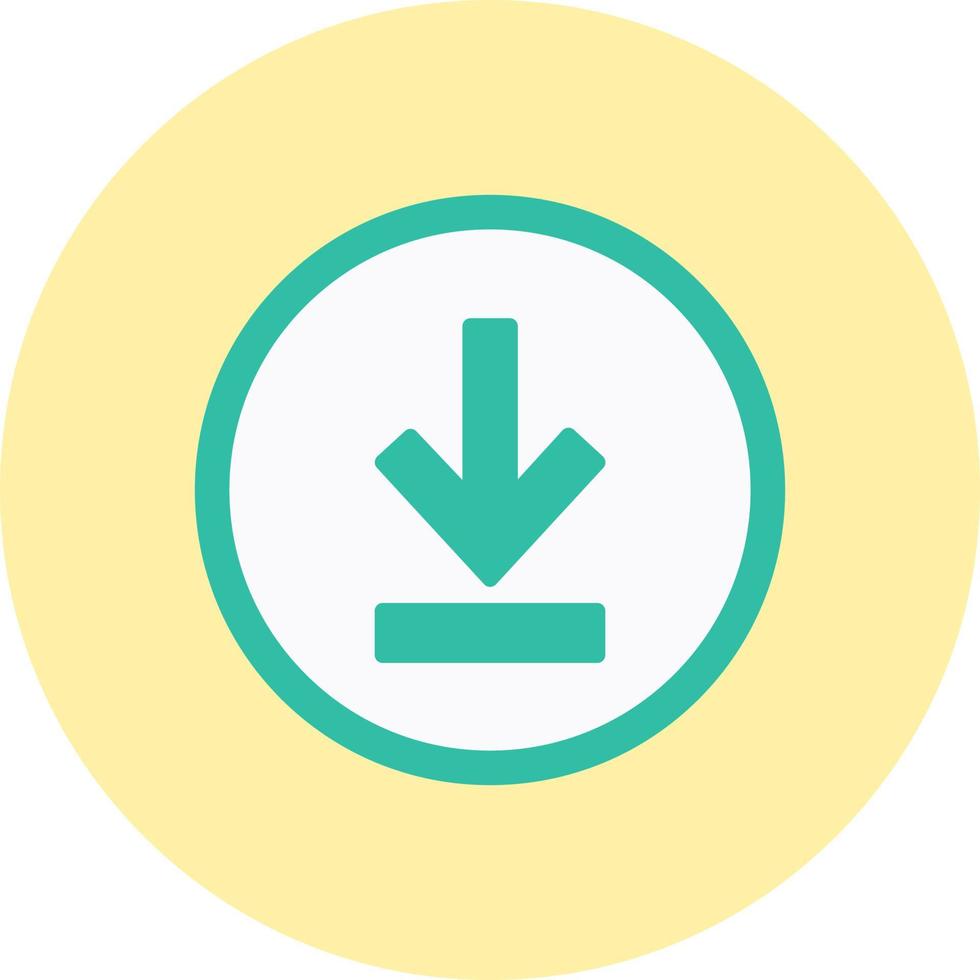 Down Arrow Vector Icon