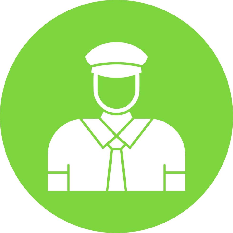 Steward Vector Icon Design