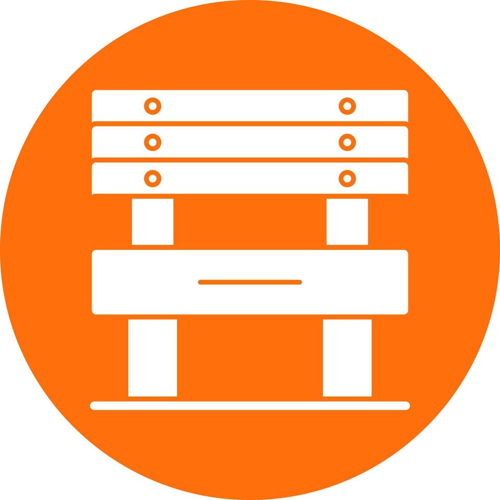 Bench Vector Icon Design
