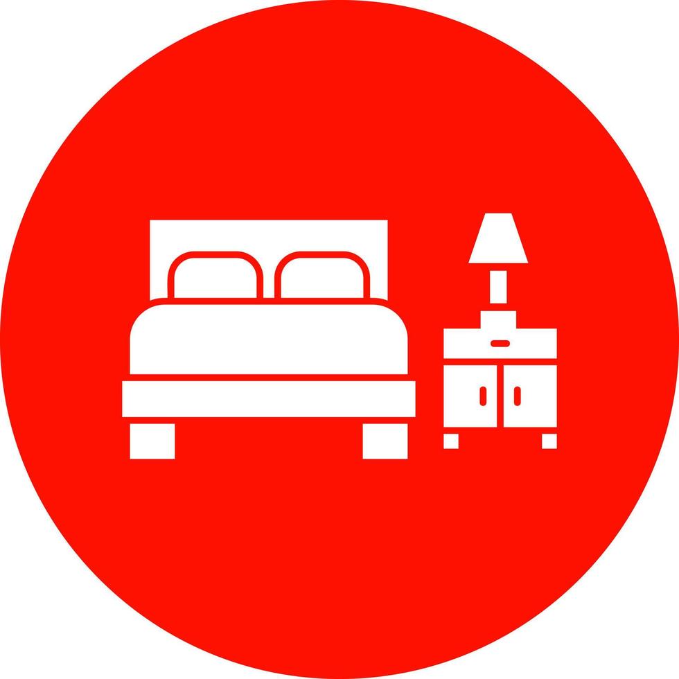 Rest Room Vector Icon Design