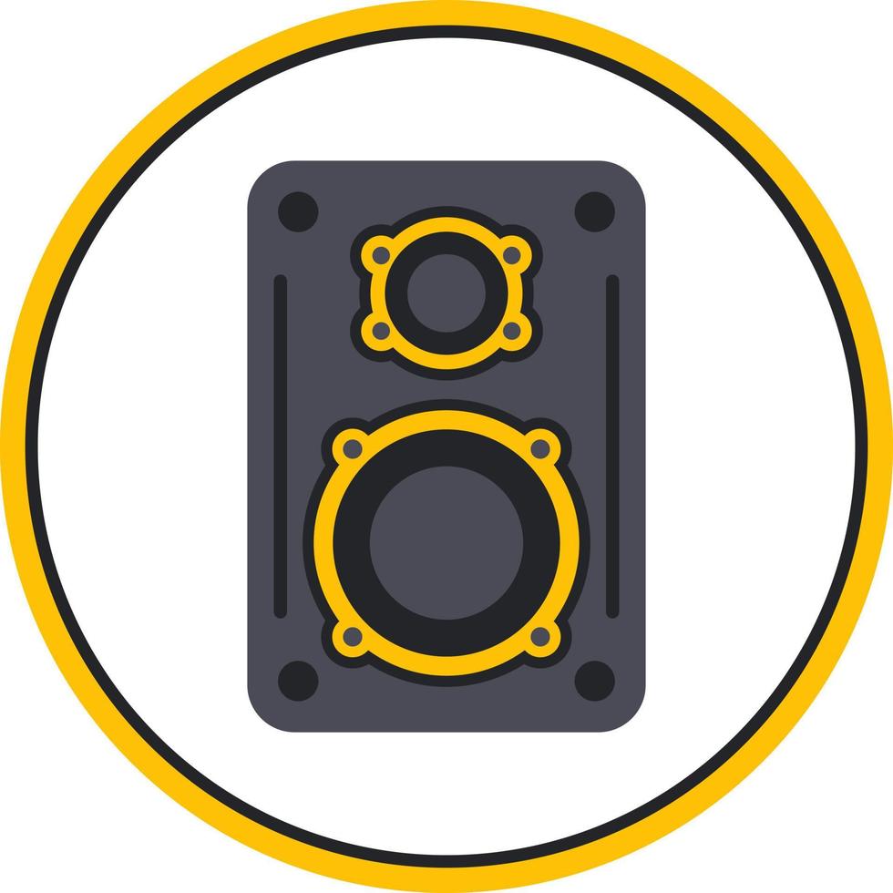 Speaker Vector Icon Design