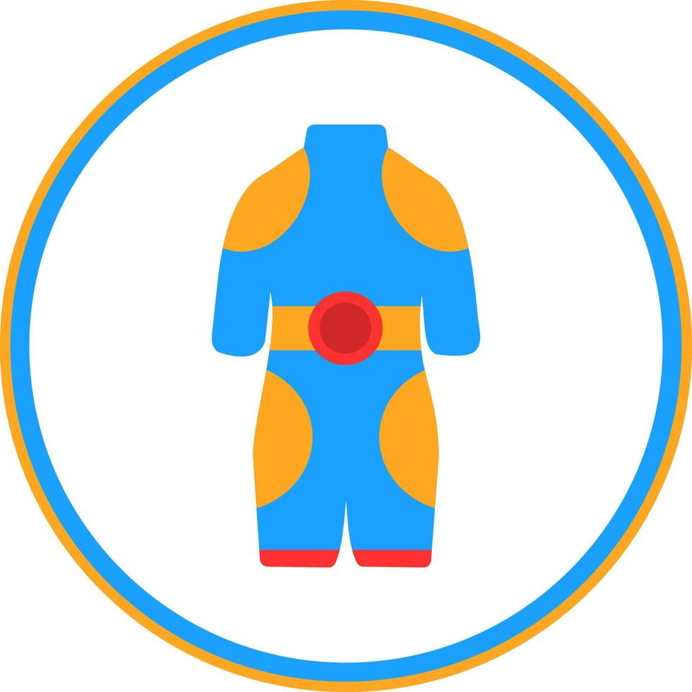 diseño de icono de vector de traje de buceo