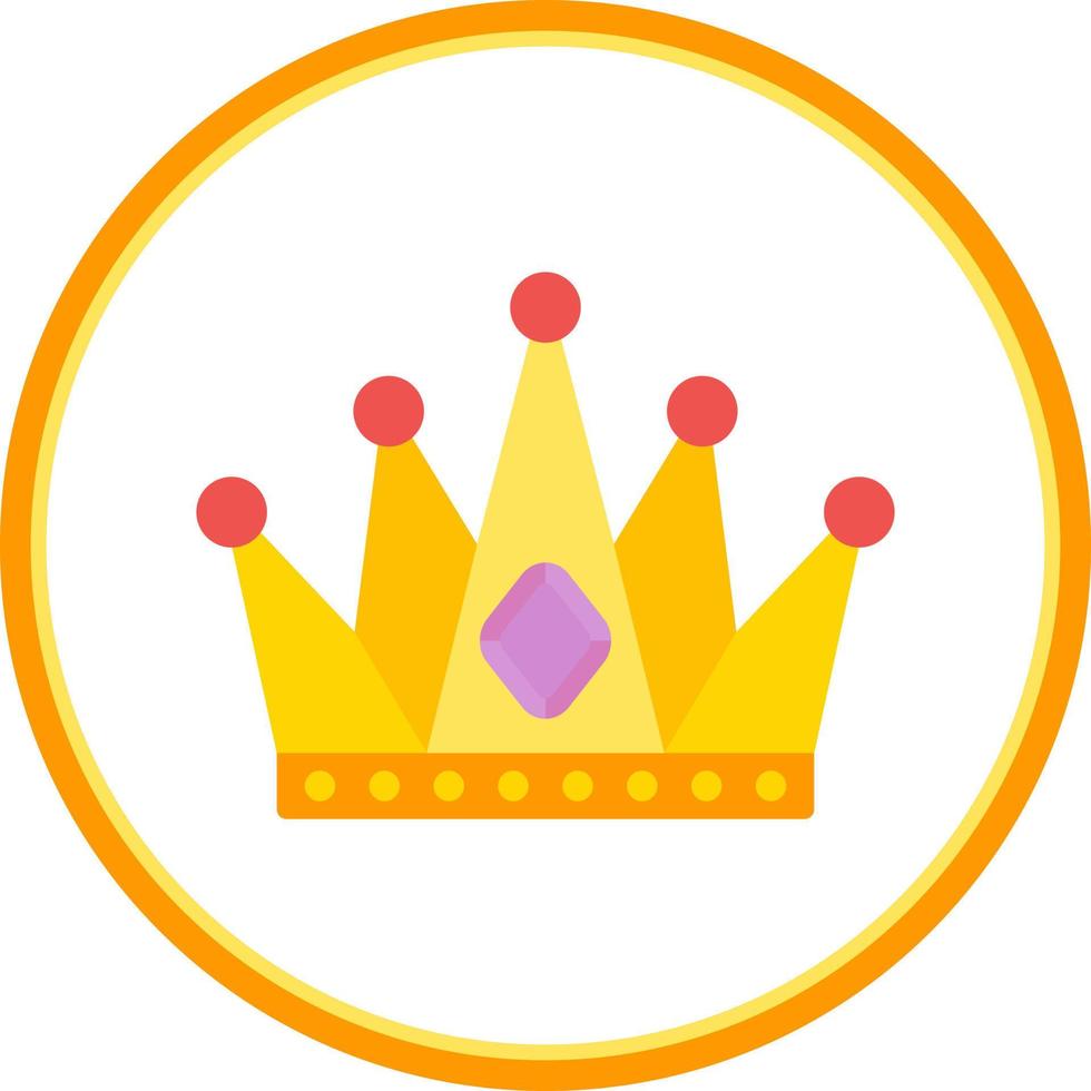 Crown Vector Icon Design
