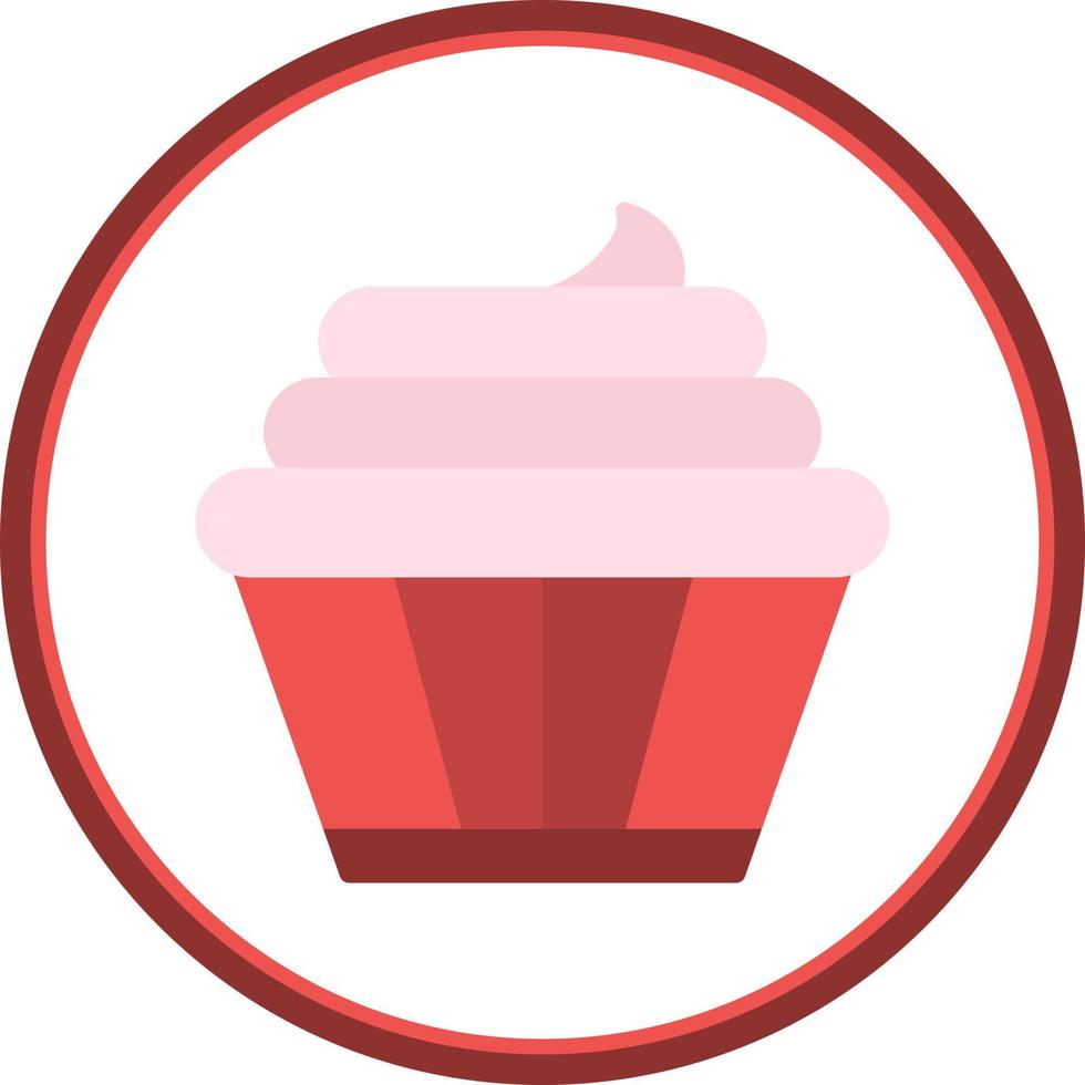 Cupcakes Vector Icon Design