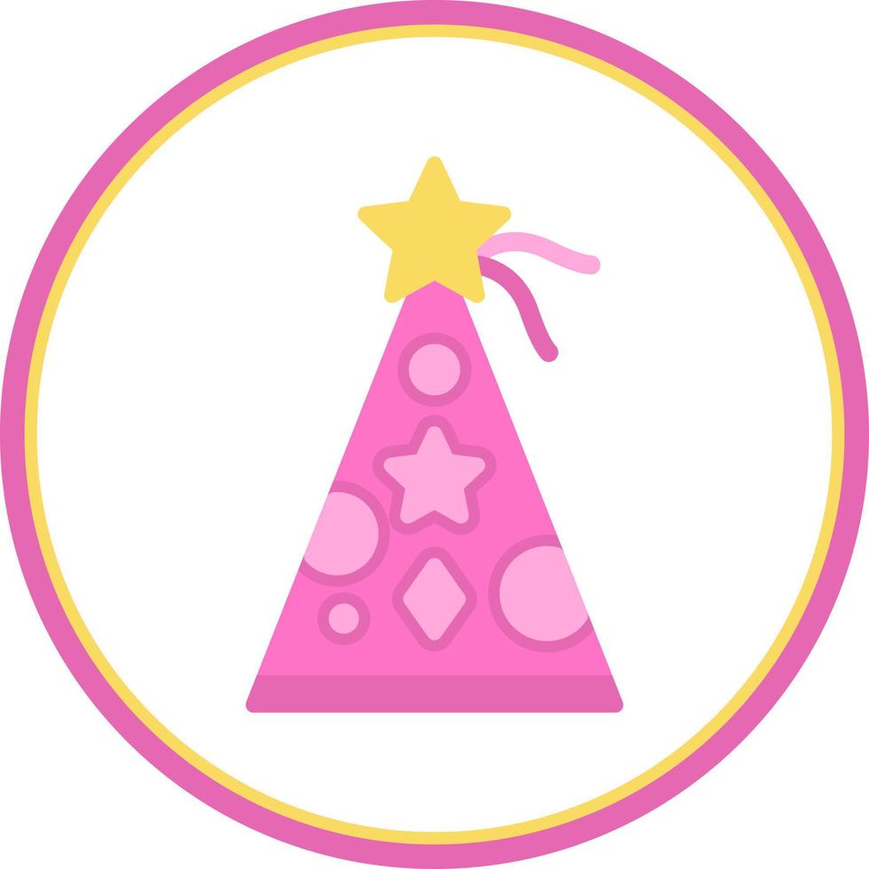 Party Hat Vector Icon Design