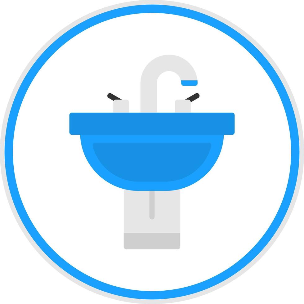 Lavatory Vector Icon Design