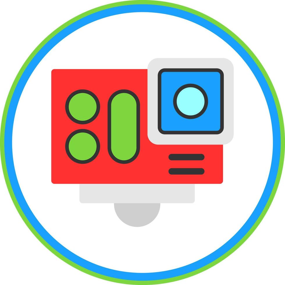 SPORT CAMERA Vector Icon Design