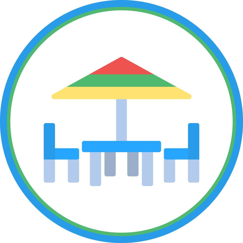 Sitting Area Vector Icon Design