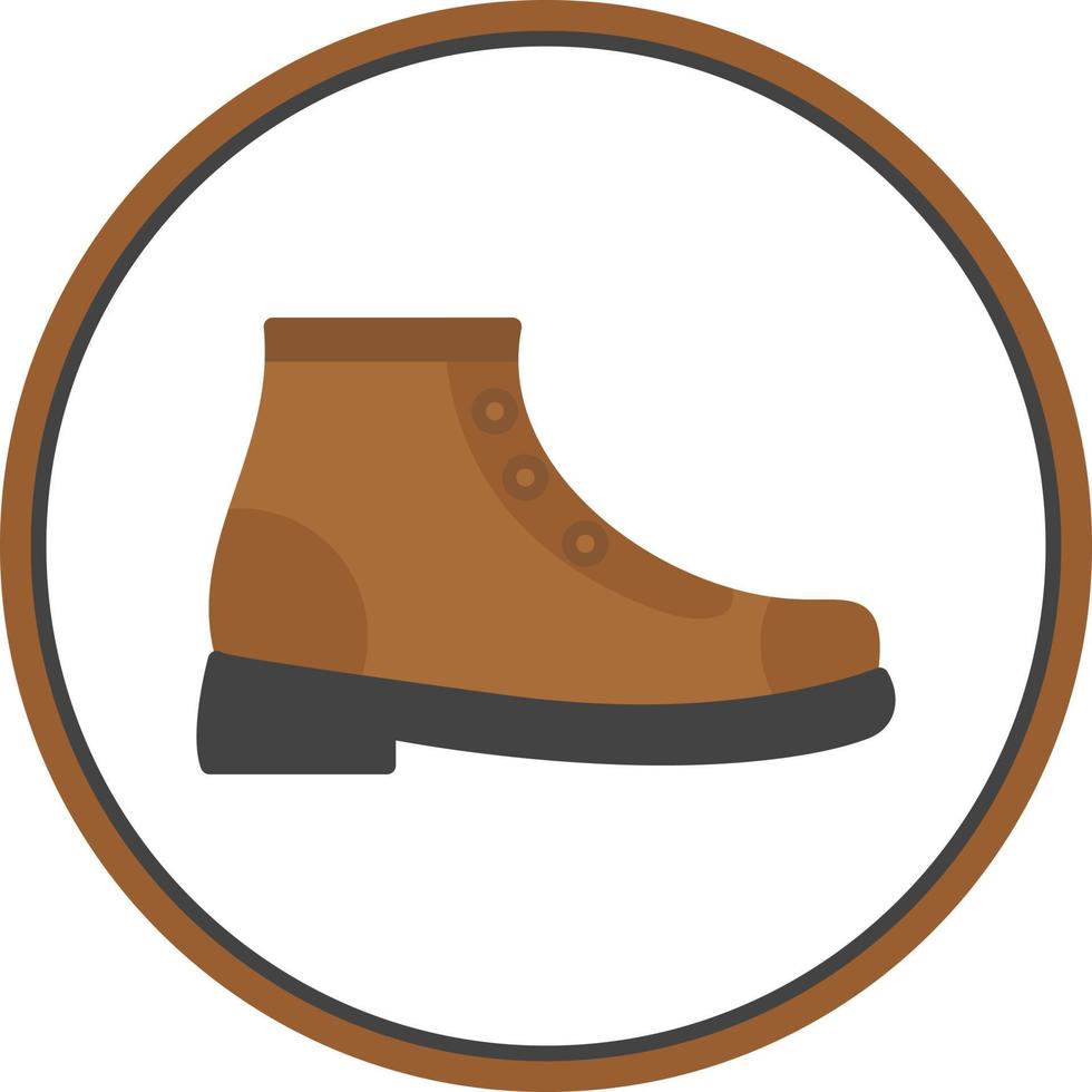 diseño de icono de vector de botas