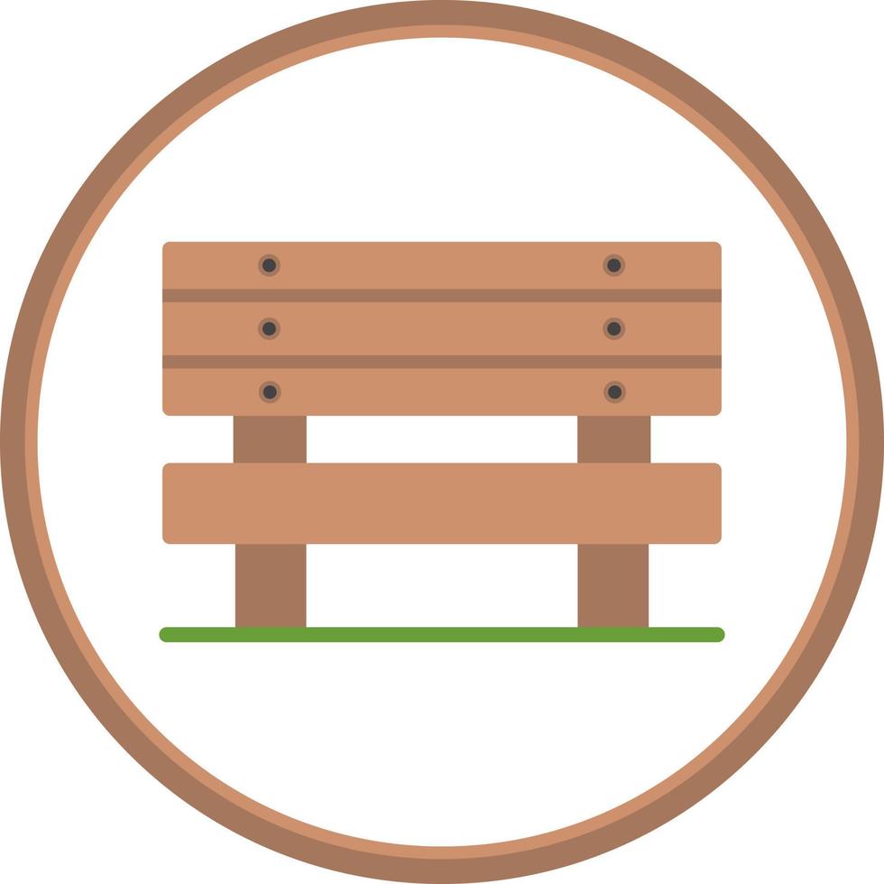 Bench Vector Icon Design