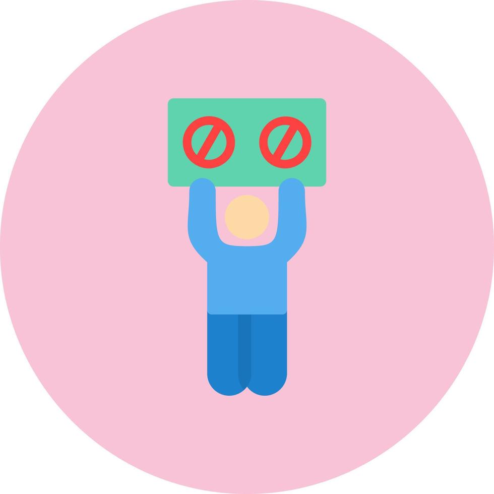 Protestors Vector Icon