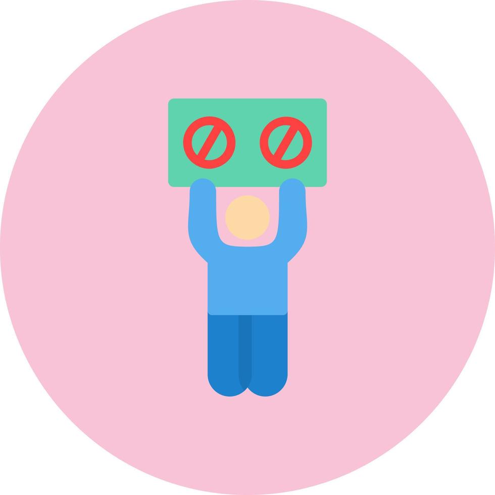 Protestors Vector Icon