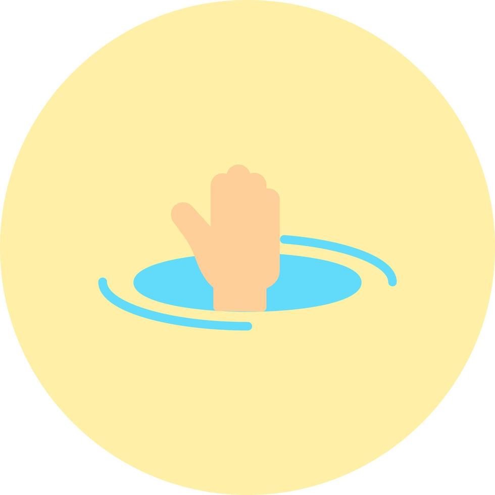 Drowning Vector Icon