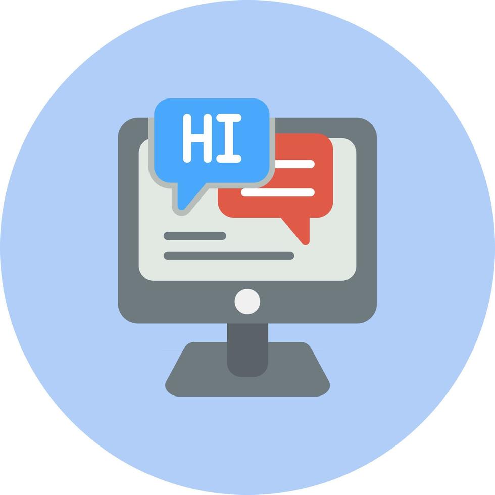Conversation Vector Icon
