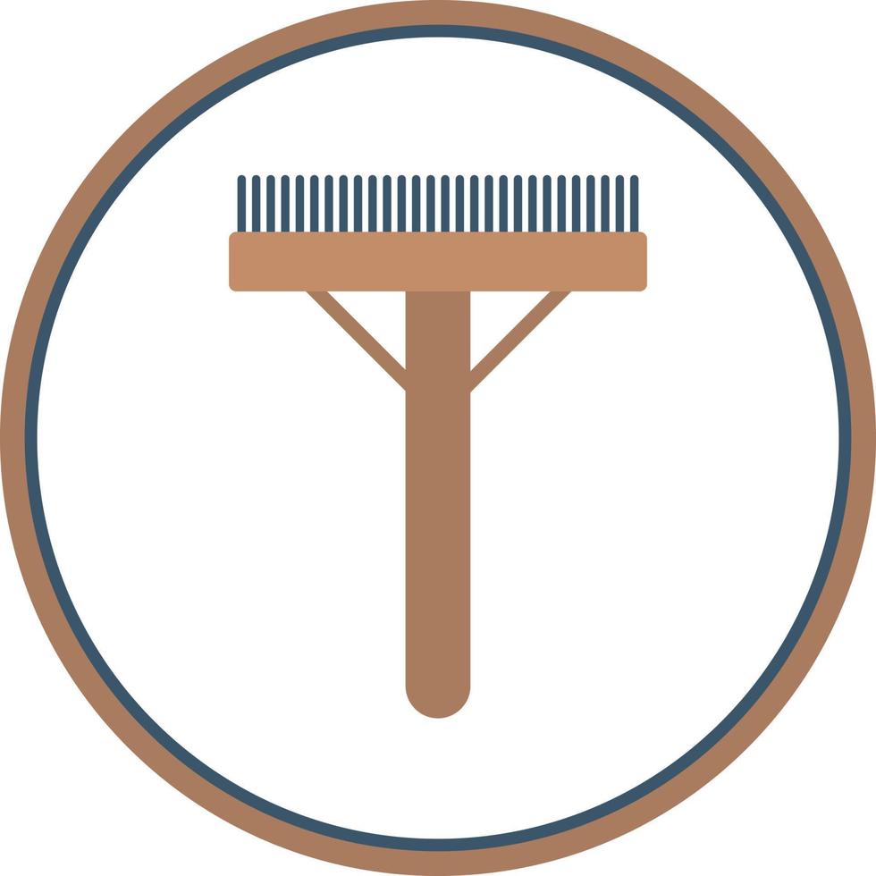 Rake Vector Icon Design