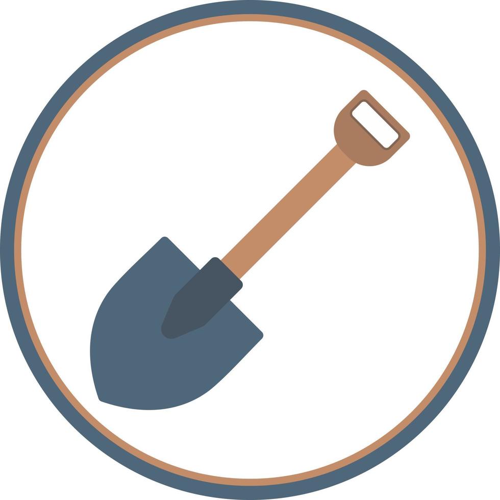 Shovel Vector Icon Design