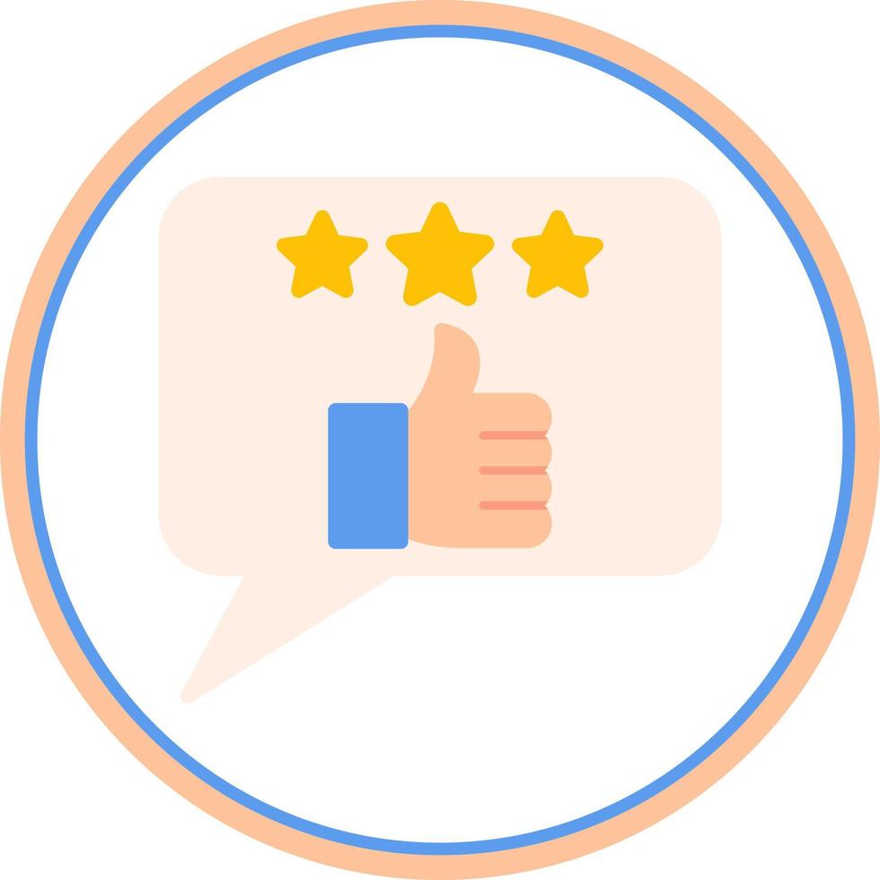 Good Feedback Vector Icon Design