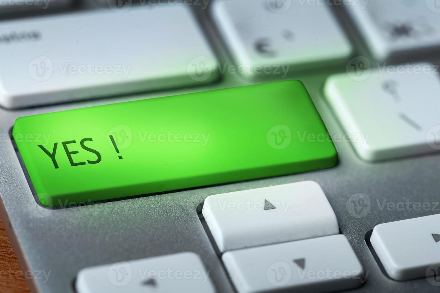 yes button on keyboard photo