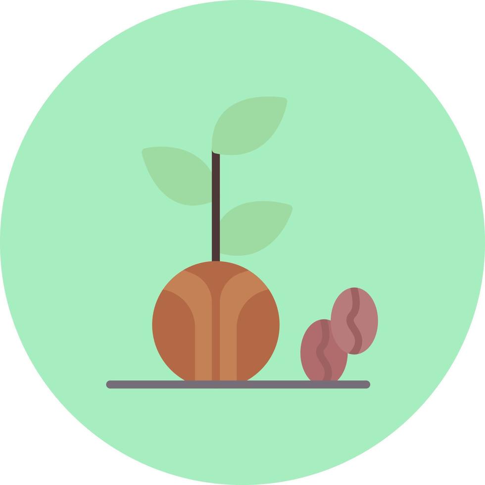 Coffee Plant Vector Icon