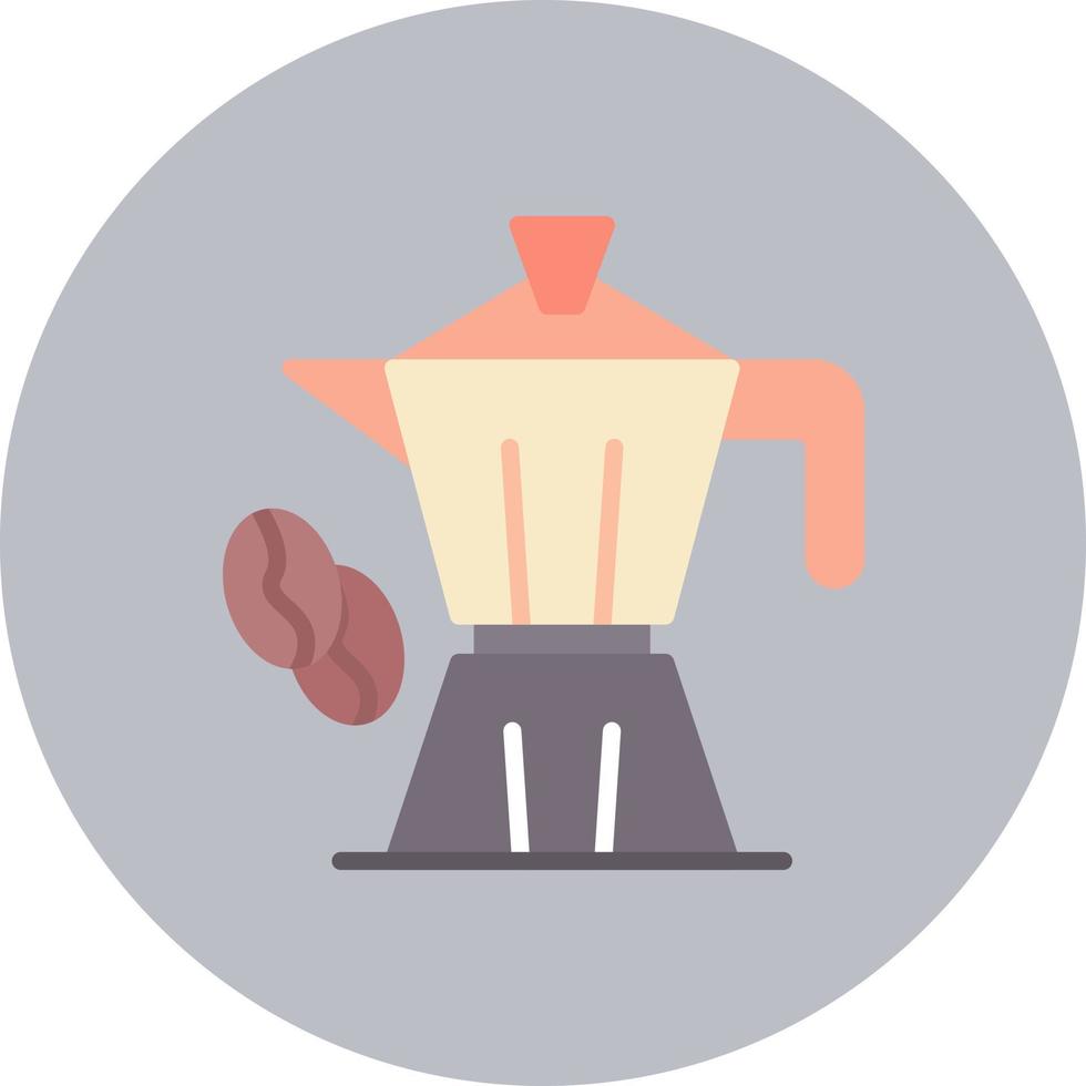 icono de vector de cafetera