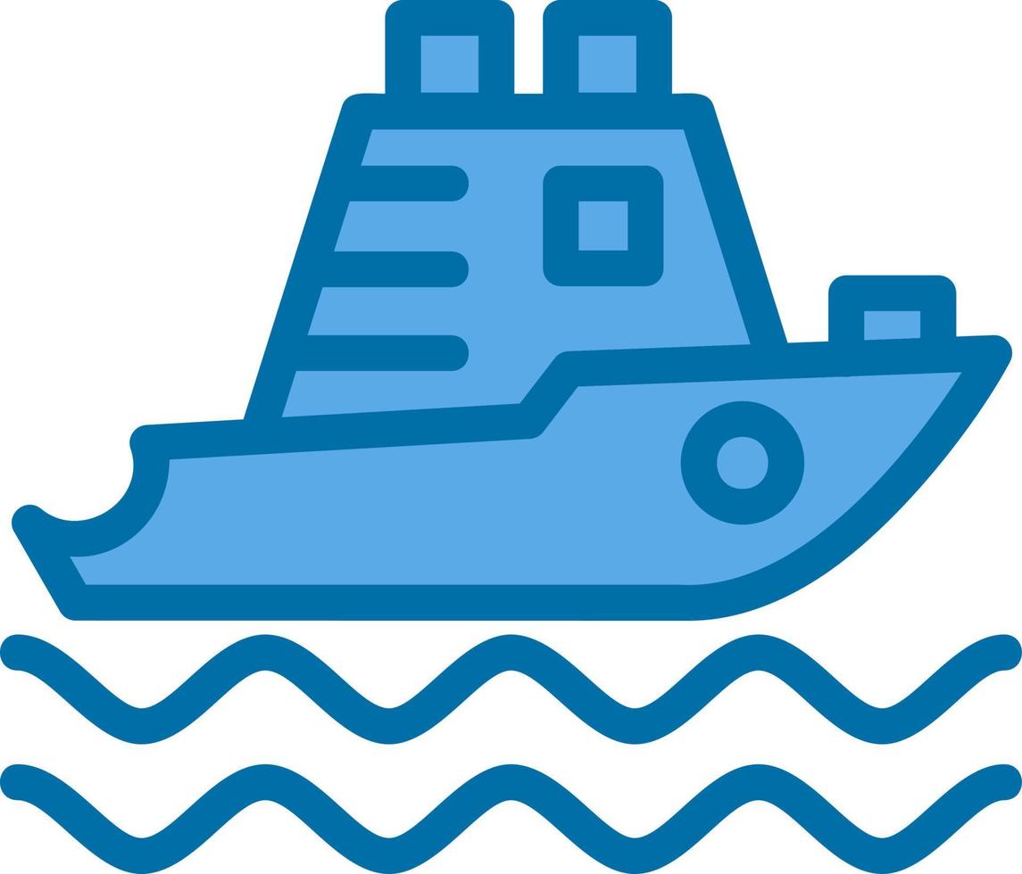 Yatch Vector Icon Design