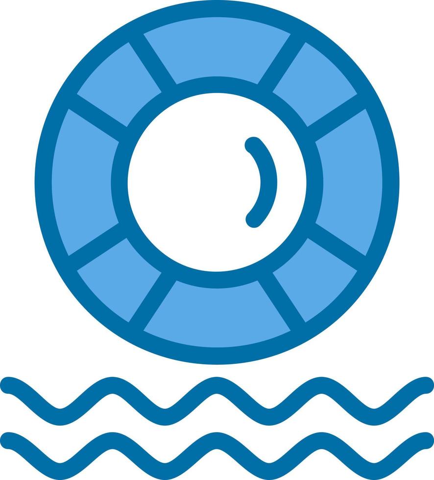 Lifebuoy Vector Icon Design