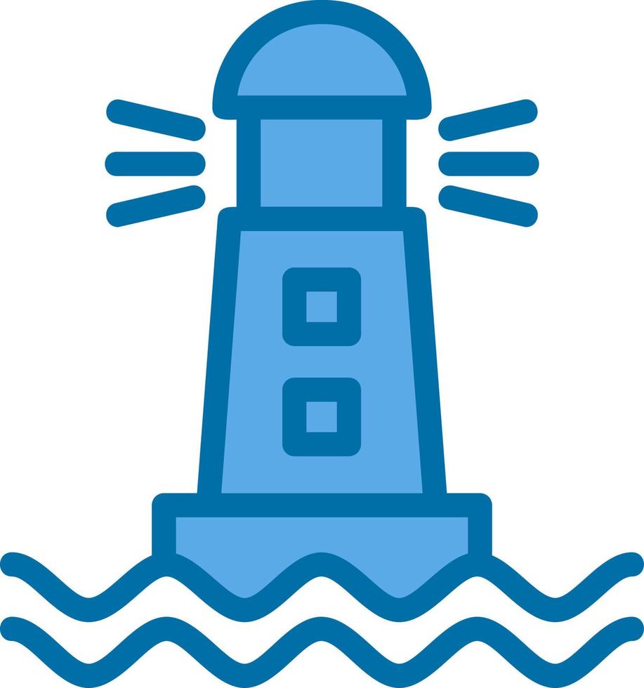 diseño de icono de vector de faro