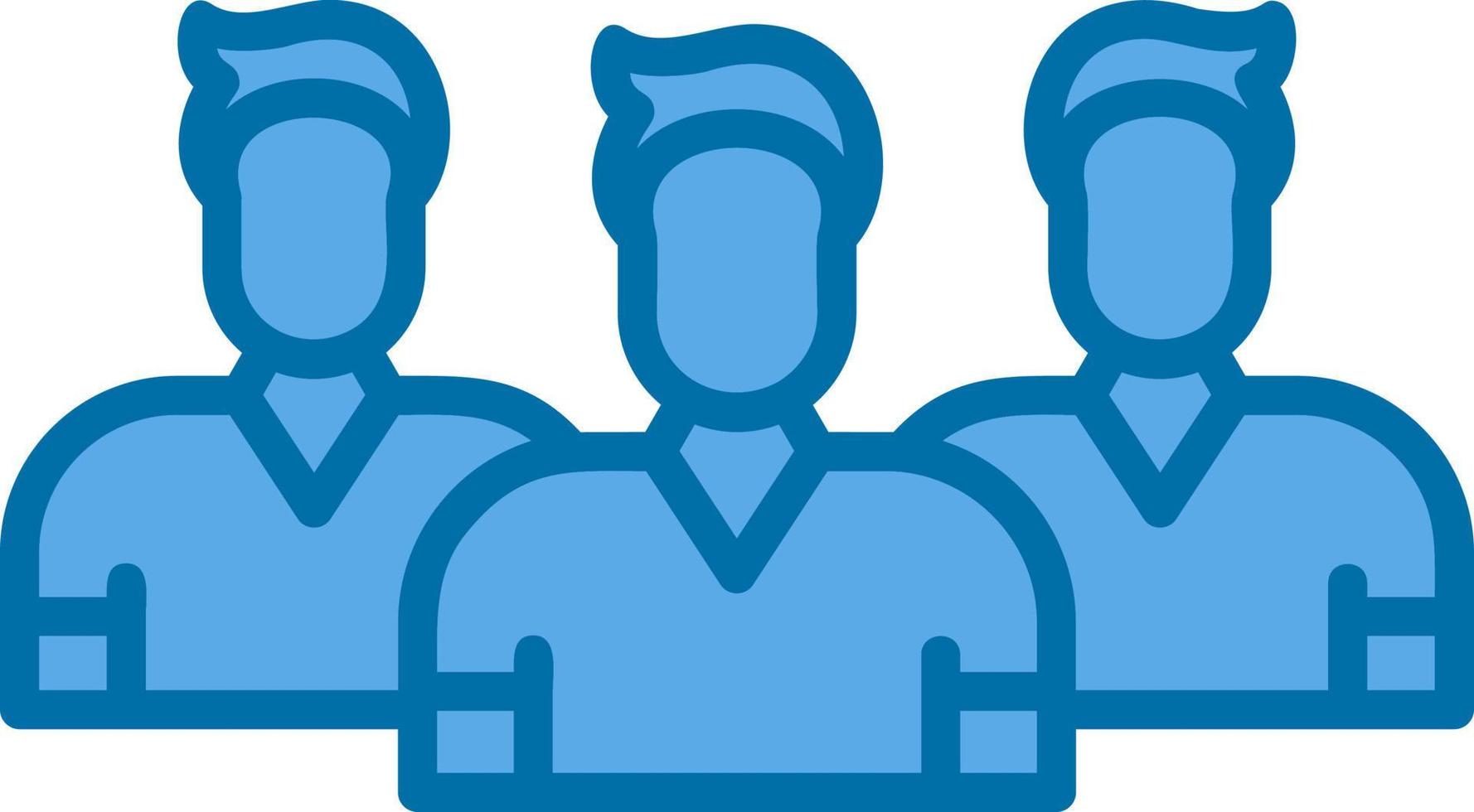 Staff Vector Icon Design